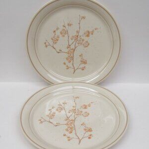 2 - Corning Ware Corelle CHINA BLOSSOM 10 1/4 Inch Large Dinner Plates